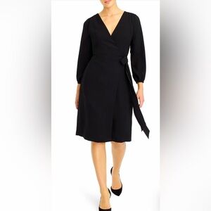 365 Black J Crew Crepe Dress (Size 0)
